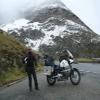 Motorritten nufenenpass--valais-- photo