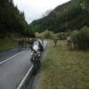 Motorritten nufenenpass--valais-- photo