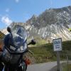 Motorritten albula-pass--tiefencastel- photo