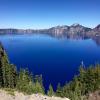 Motorritten crater-lake-scenic-route- photo