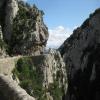 Motorritten gorge-de-galamus- photo